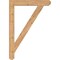 Ekena Millwork Traditional Craftsman Smooth Bracket, Western Red Cedar, 3 1/2"W x 28"D x 40"H BKT04X28X40TRA04SWR - alternate 4